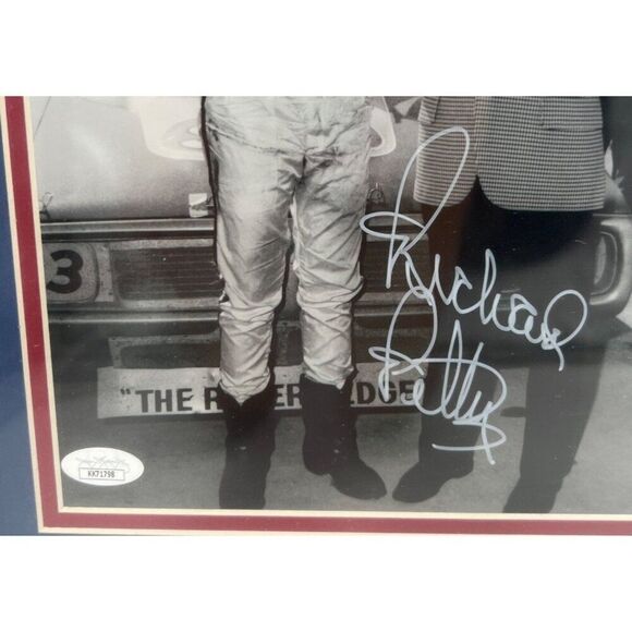 President Jimmy Carter & Richard Petty Signed Photo Cut  Framed JSA COA - Picture 5 of 9